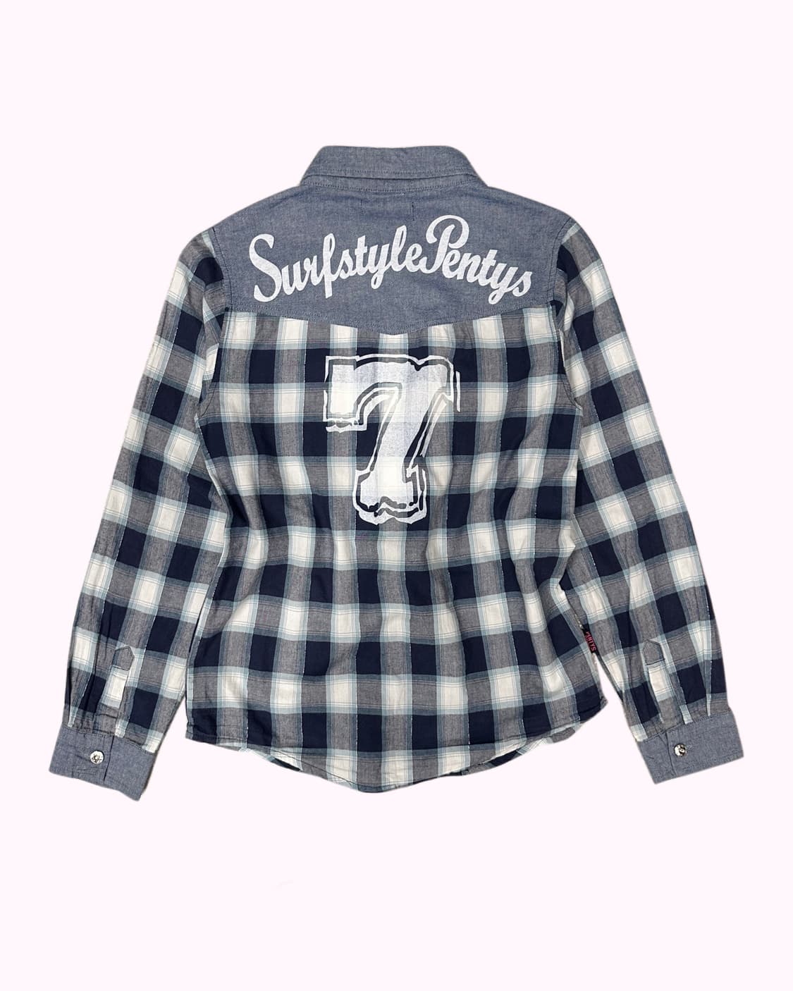 surfuer printing western shirt 상품이미지5