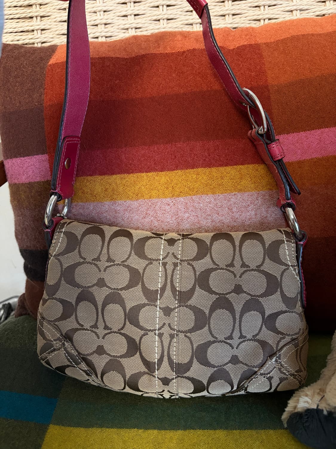 코치 빈티지 정품 웨스턴 미니 숄더백 상품이미지3