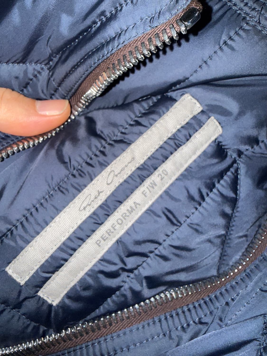 릭오웬스 20fw 퍼포마 봄버 상품이미지2