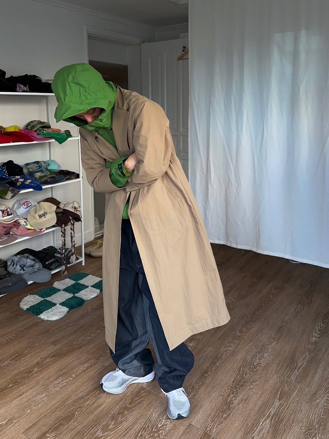 IENA 버튼 리스 코트 상품이미지2