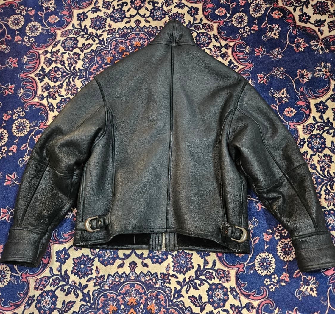 베르사체 빈티지 워시드 무스탕 상품이미지2