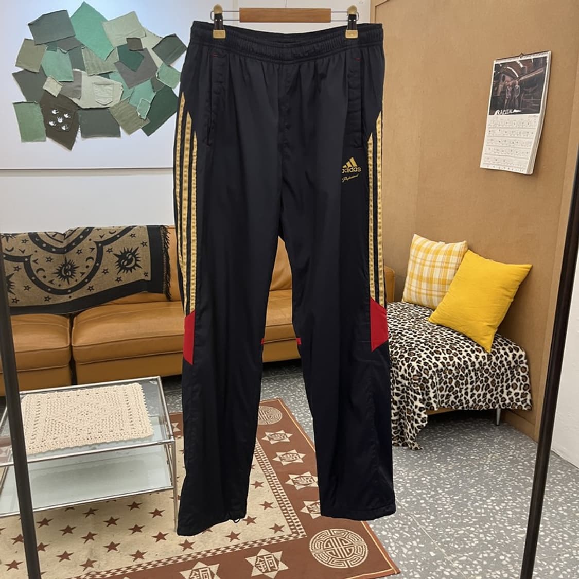 아디다스 올드스쿨 레트로 빈티지 Y2K 트랙팬츠 100 C10086 상품이미지3