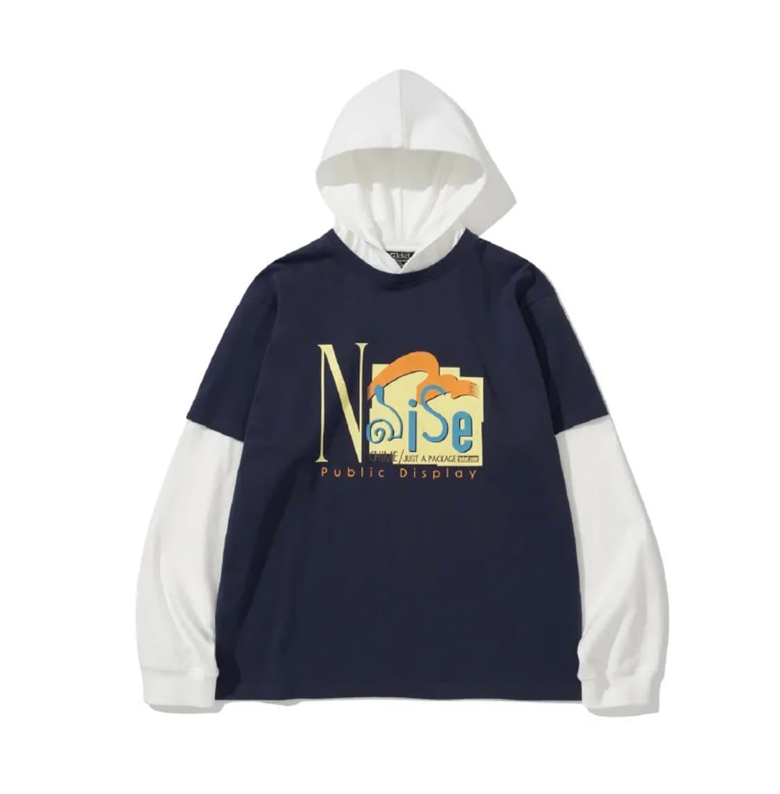 [Teket]테켓 Noise Layered Hooded Tee 레이어드티 상품이미지3