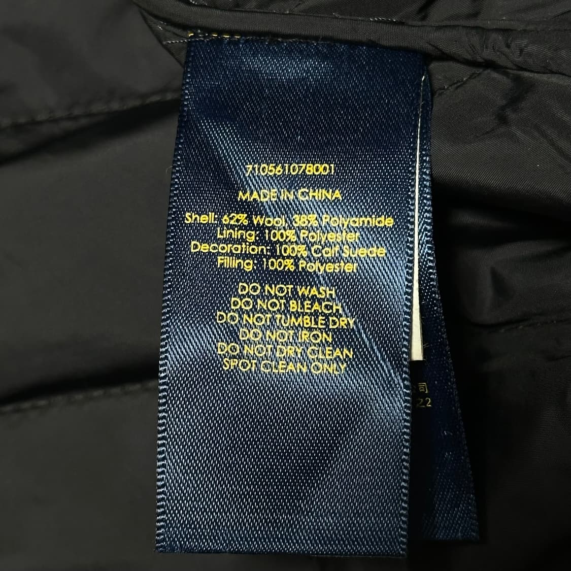 XXL 폴로랄프로렌 블랙와치 퀄팅 자켓  상품이미지6