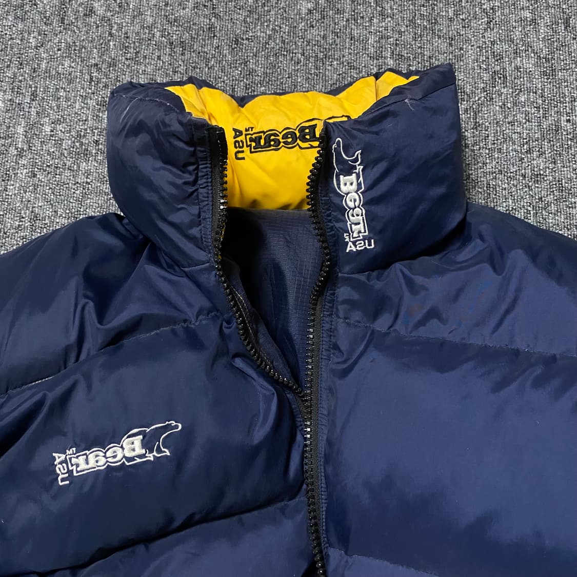 🌊Bear USA reversible Down Jumper 상품이미지7