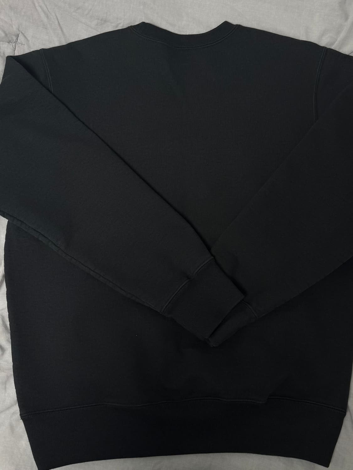 슈프림 스몰 로고 맨투맨 BLACK (M) 상품이미지2