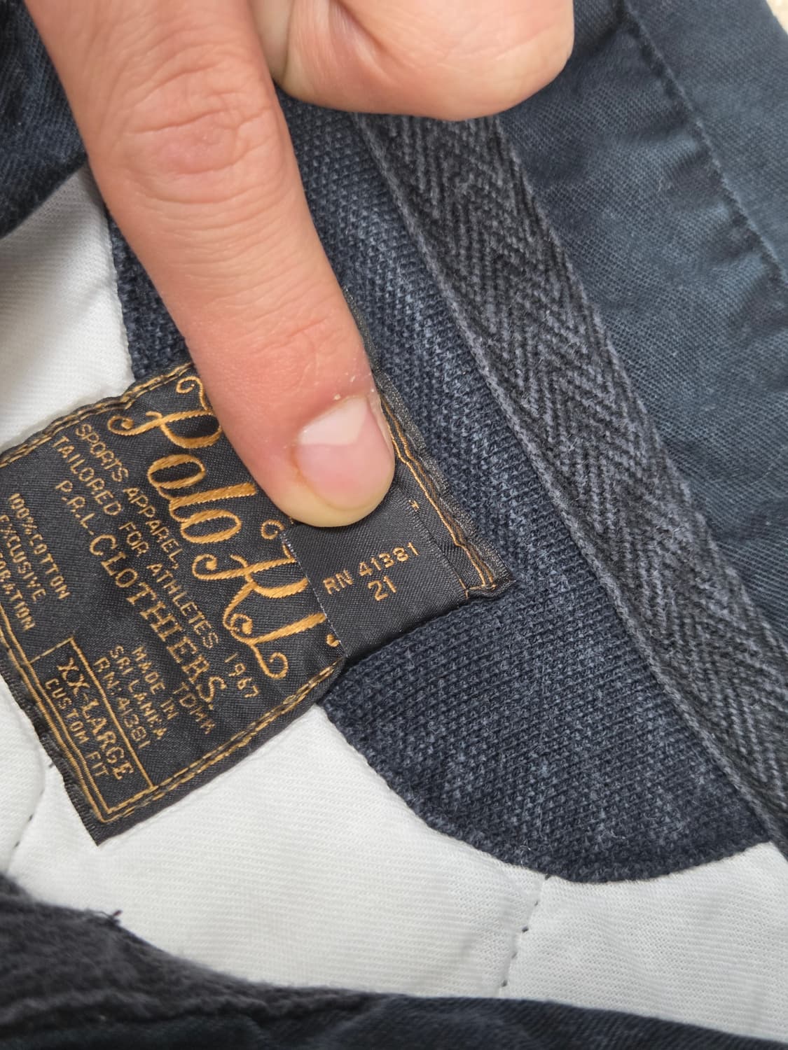 [폴로 랄프로렌] PRLC 방패 패치 반팔 럭비 셔츠 | S00053 상품이미지4