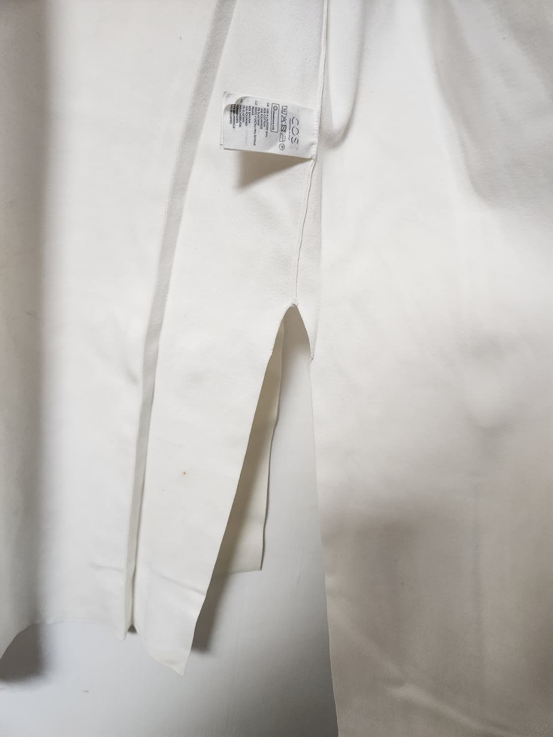 COS 화이트  롱 베스트 170/96A 상품이미지6