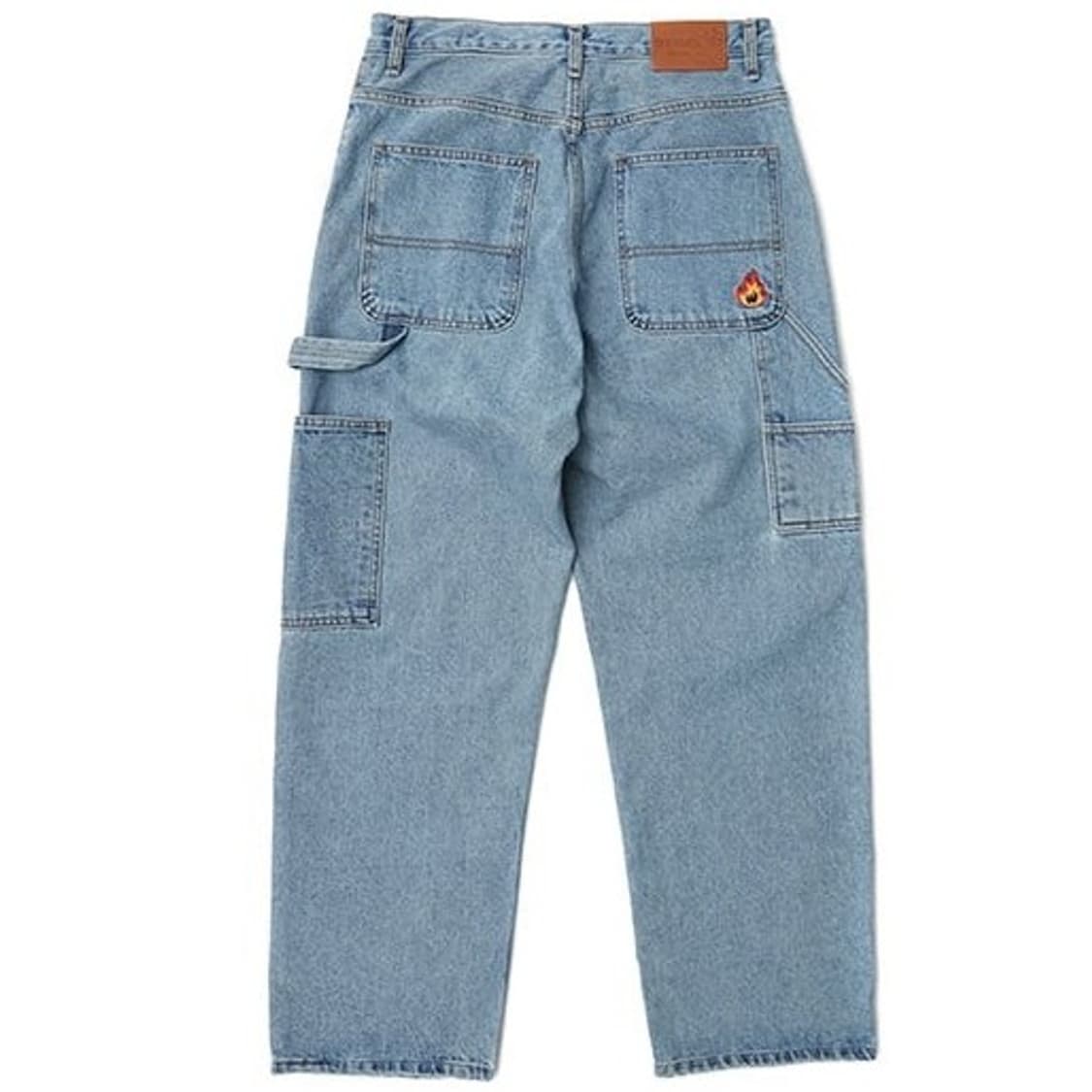 L 위캔더스 카펜터 불꽃 워크 데님팬츠 청바지 상품이미지1