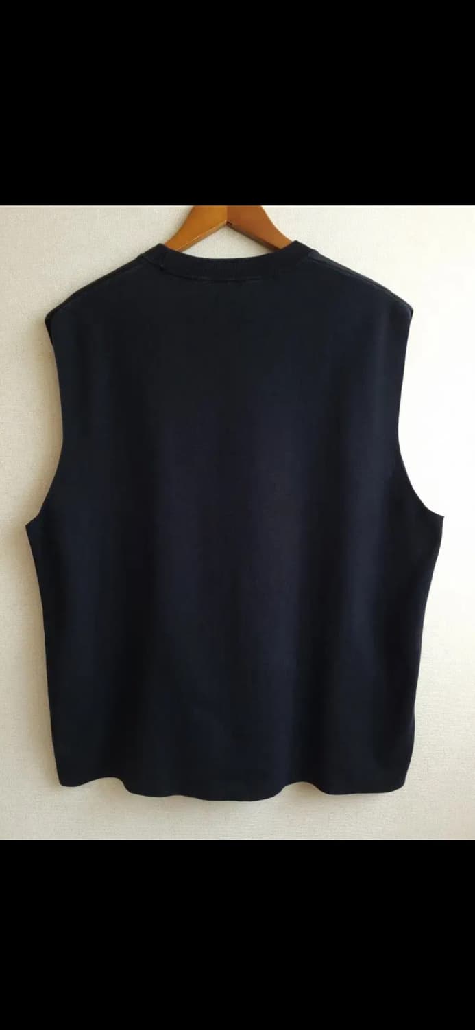 COS 코스 남성 블랙 베스트 슬리브리스 탑 상품이미지6