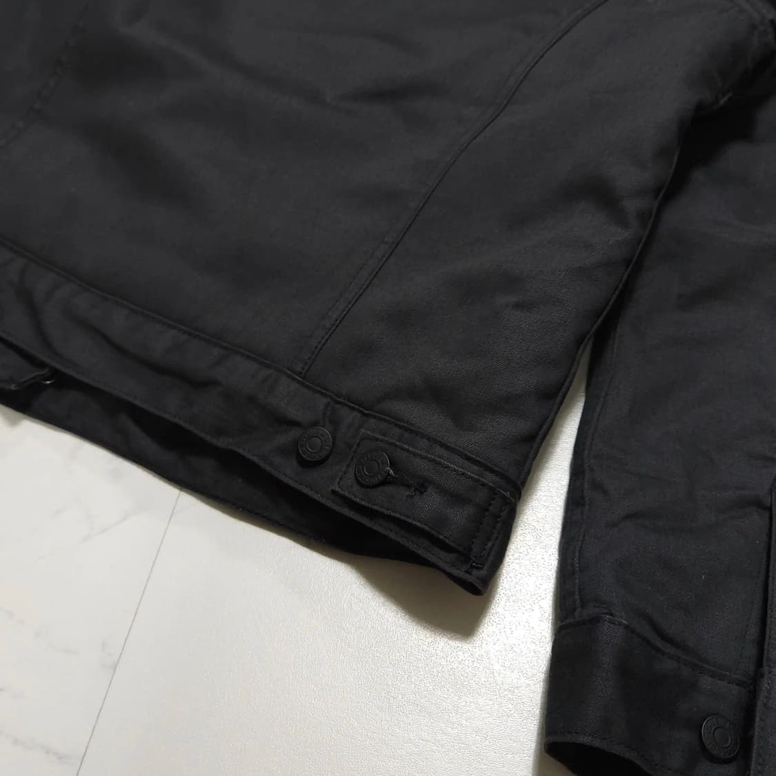100)LEVIS 리바이스 쉐르파 트러커 자켓 카키그레이 상품이미지7