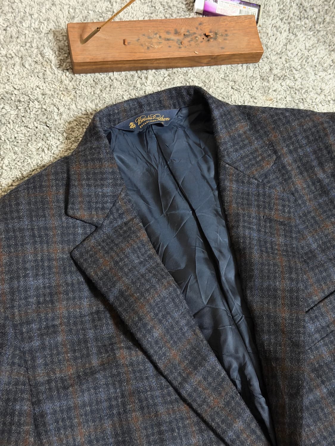 브룩스브라더스 피츠제럴드 울캐시미어 블레이저 상품이미지4