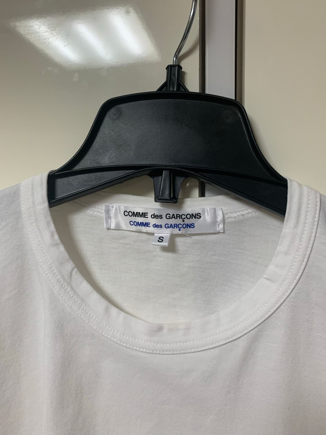 꼼데가르송 화이트 티셔츠 상품이미지10