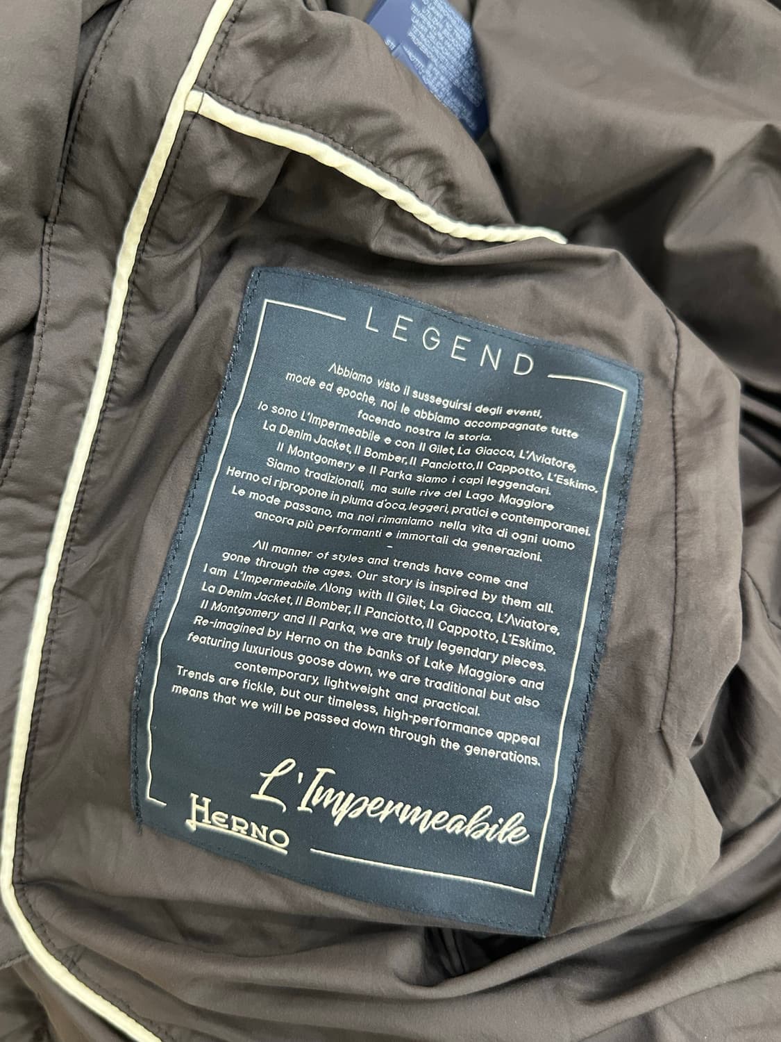 에르노 남성 구스패딩 상품이미지7