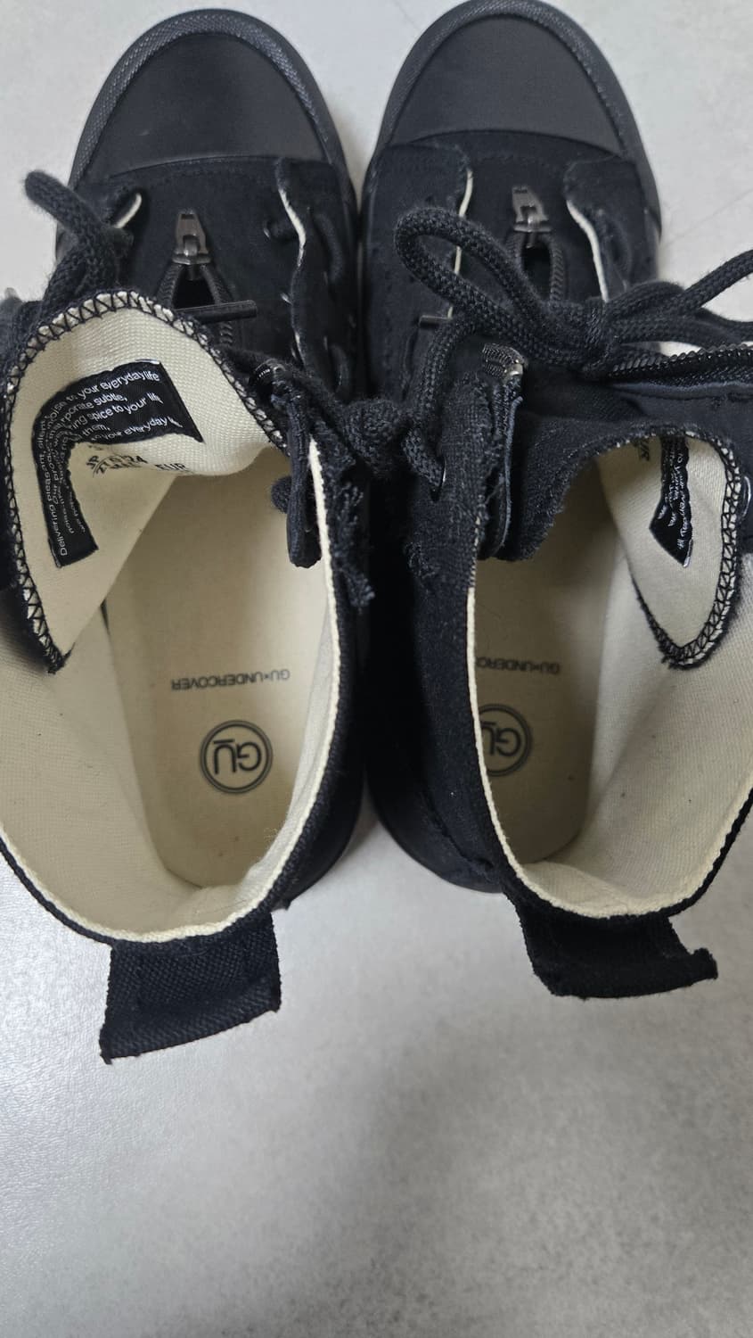 언더커버 gu 하이탑 스니커즈 상품이미지2