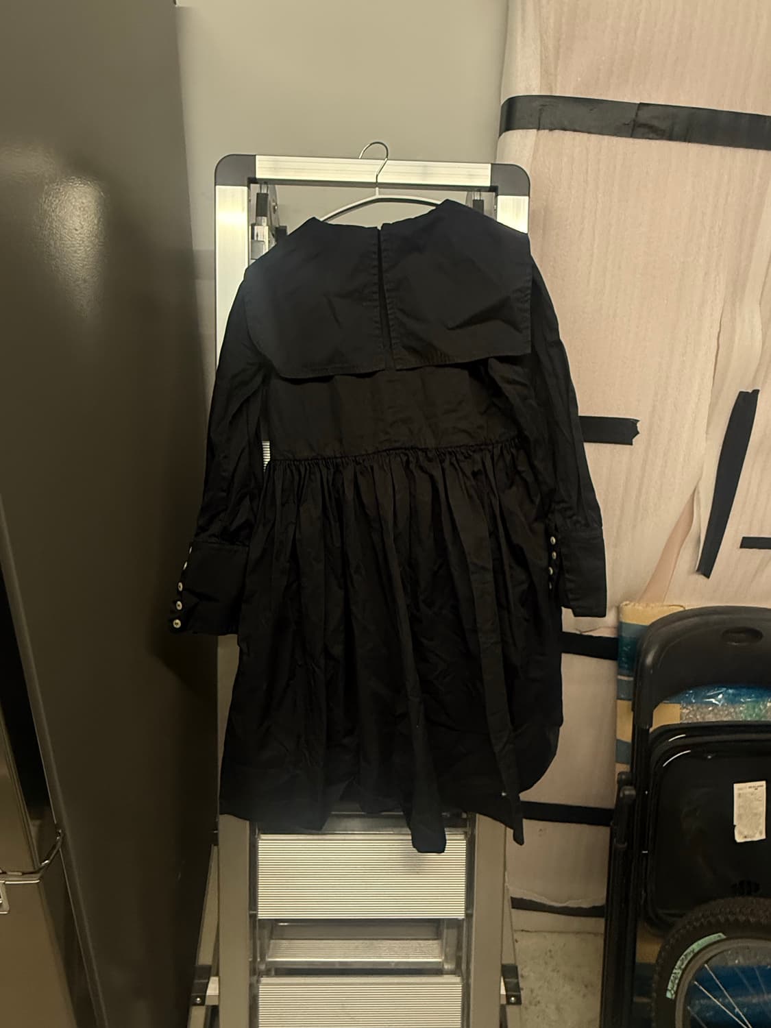 [몰리고다드] 세일러 블랙 드레스 uk8 상품이미지6