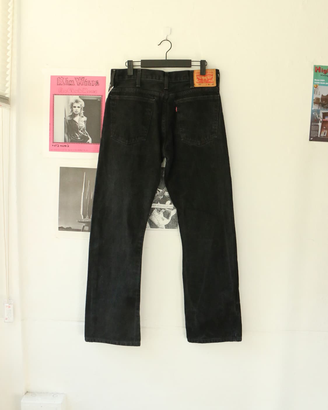 리바이스 517 블랙 부츠컷 32 상품이미지6