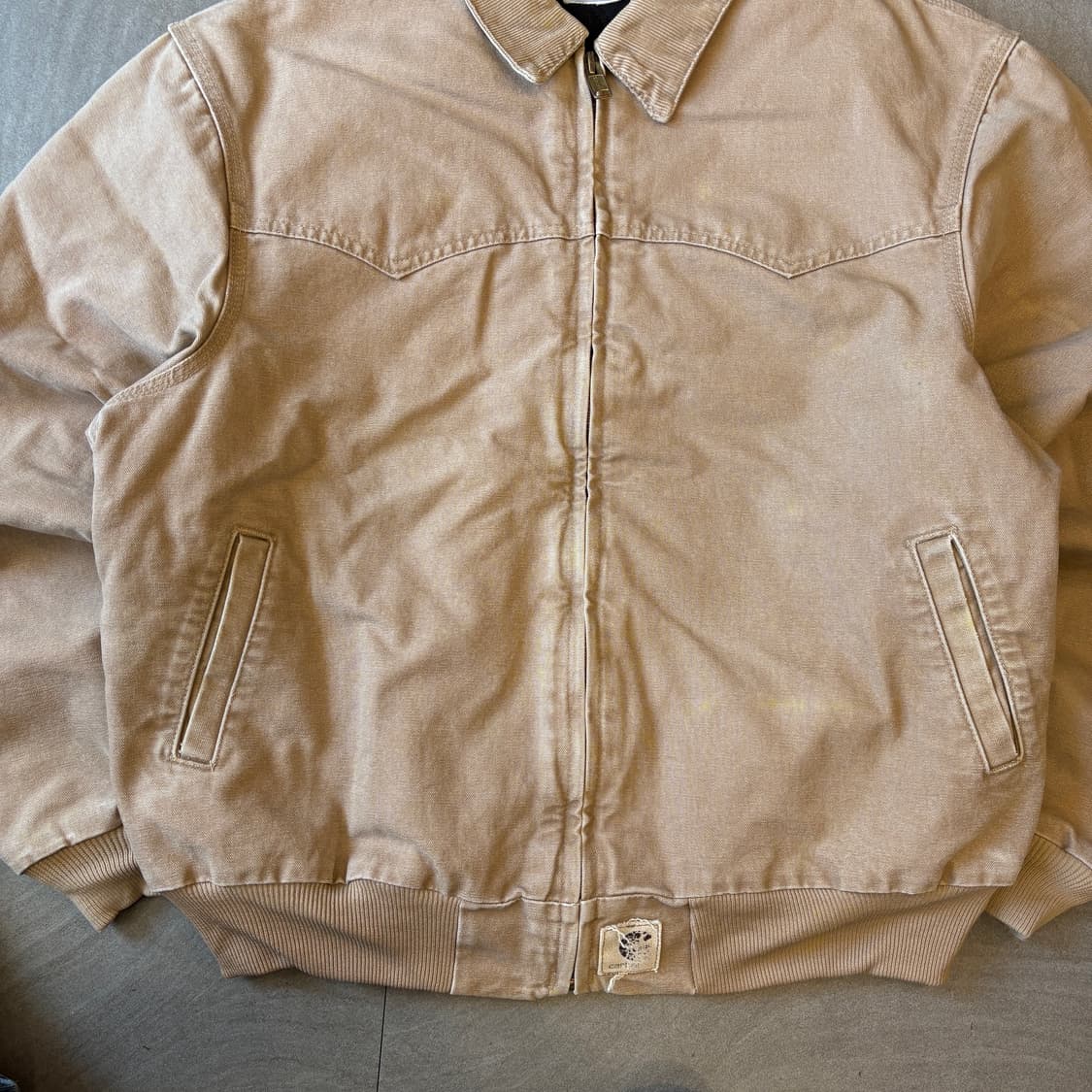 칼하트 정품 베이지 산타페 자켓  상품이미지3