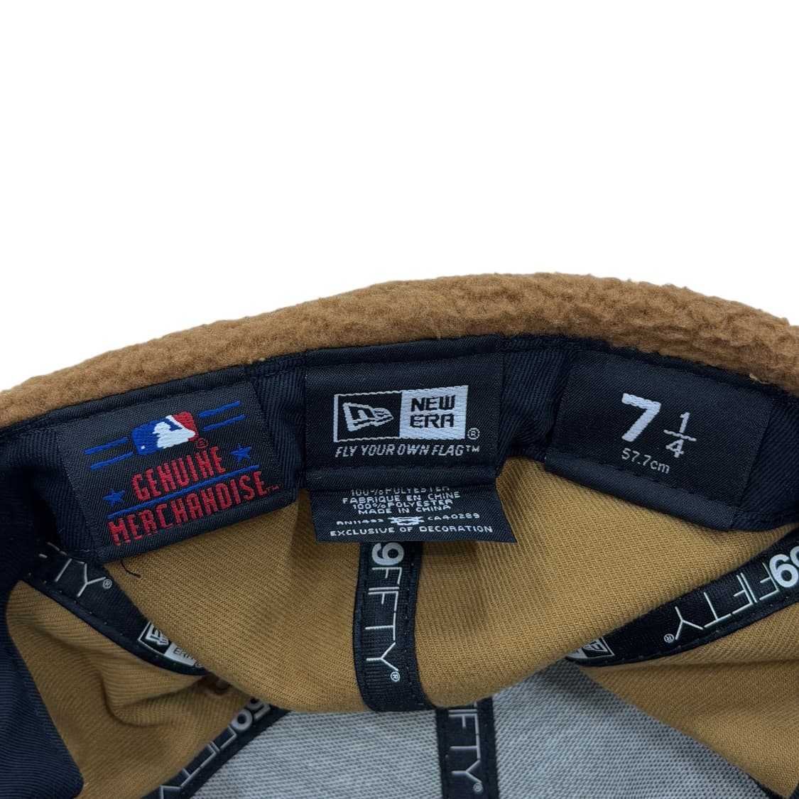 뉴에라 빈티지 보스턴 트루퍼햇 군밤 귀도리 스냅백 모자 위트 브라운 상품이미지5