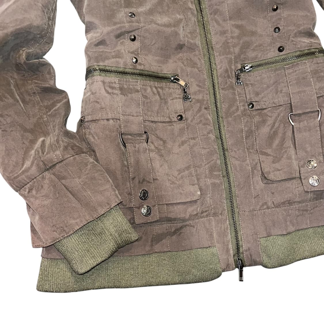 d.i.a 다이아 퍼 후드 야상자켓 갸루y2k펑크 상품이미지4