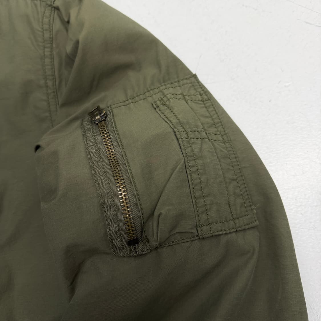 갭 MA-1 카키 항공 점퍼 자켓 상품이미지4