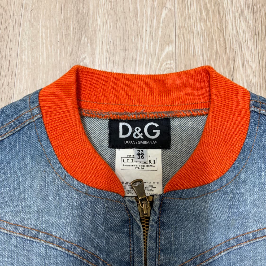 돌체앤가바나 이태리 여성 데님 청자켓 36  상품이미지5