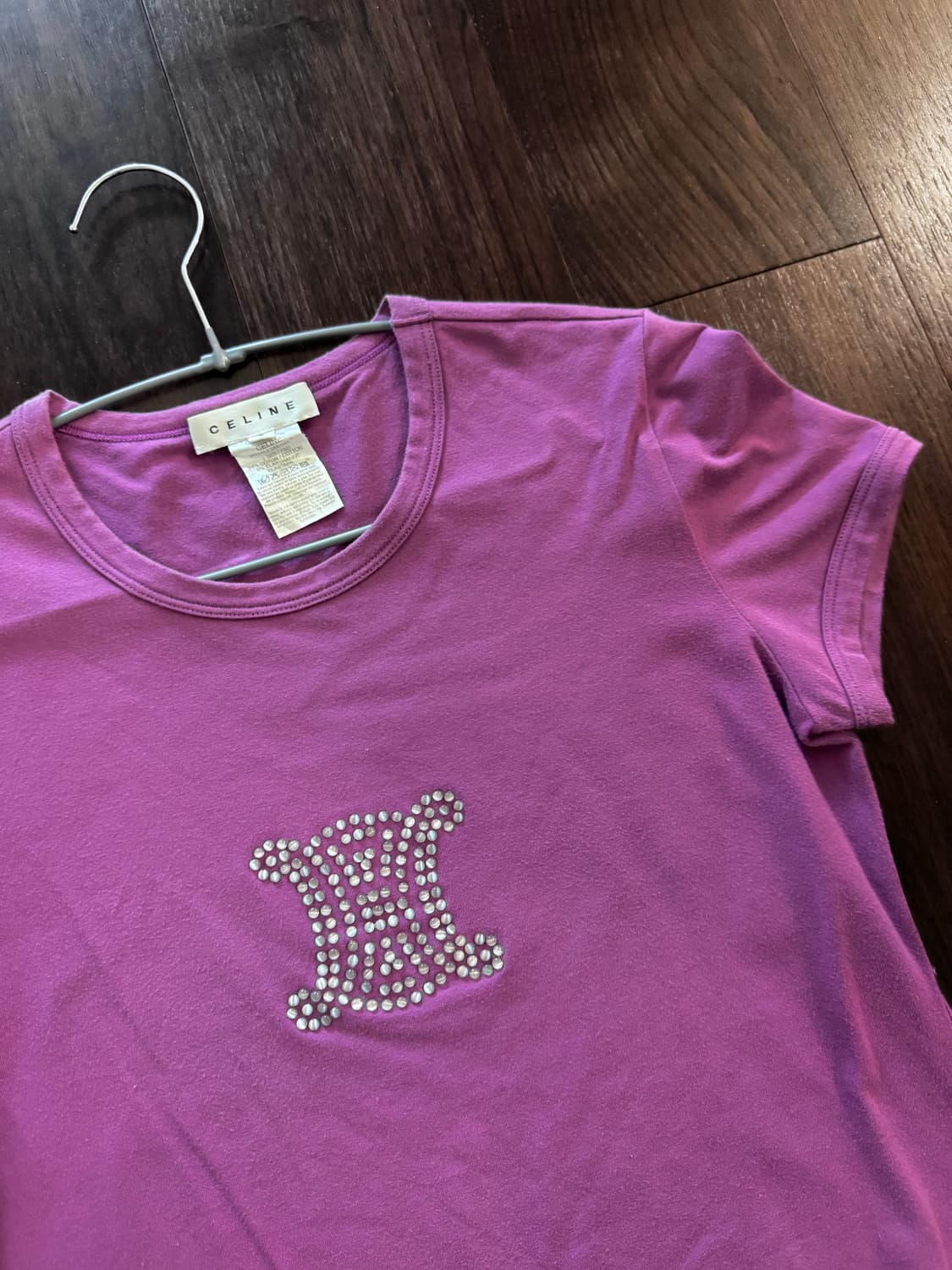 셀린느 조약돌 빅로고 반팔티 상품이미지2