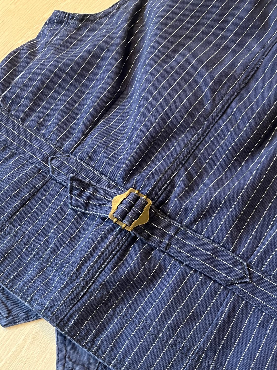 Thursday Island 스트라이프 워크베스트 조끼 L 상품이미지7