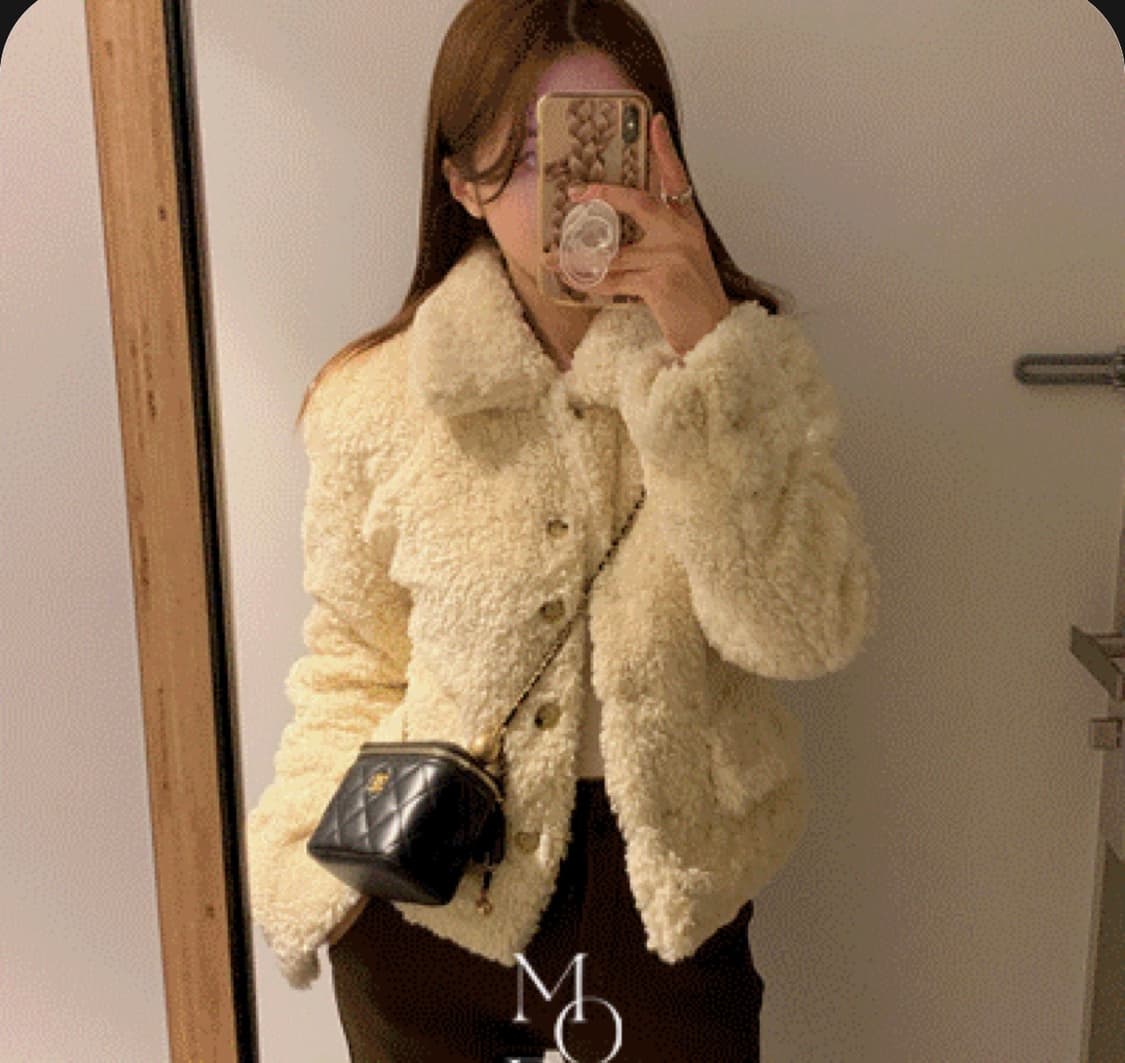 모던로브 테디 라인 퍼자켓 상품이미지1