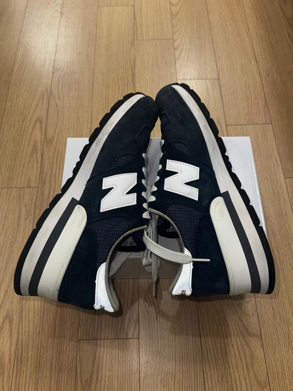 뉴발란스 990v1 메이드 인 USA 네이비 285 상품이미지7