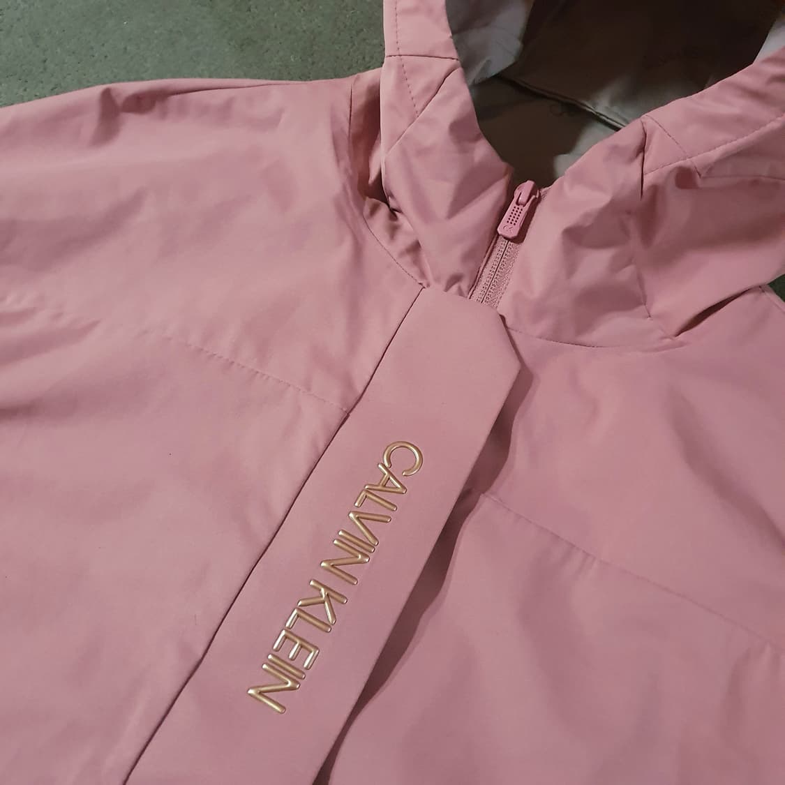 캘빈클라인 여성 레인코트 레인자켓 바람막이 M 상품이미지3