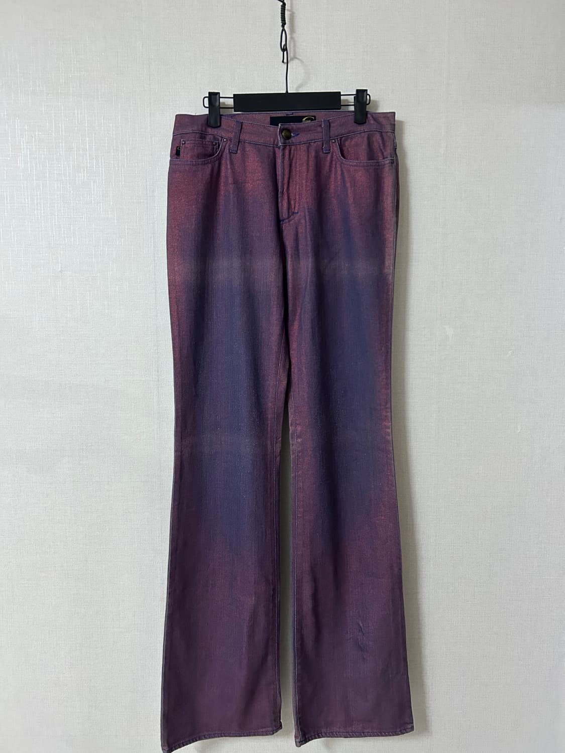 Just cavalli 퍼플 메탈틱 코팅진 29 상품이미지1