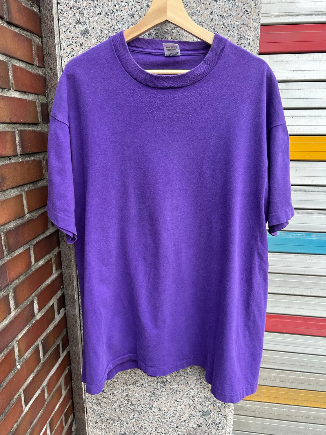 90‘s fruit of the loom plain Tee 상품이미지1