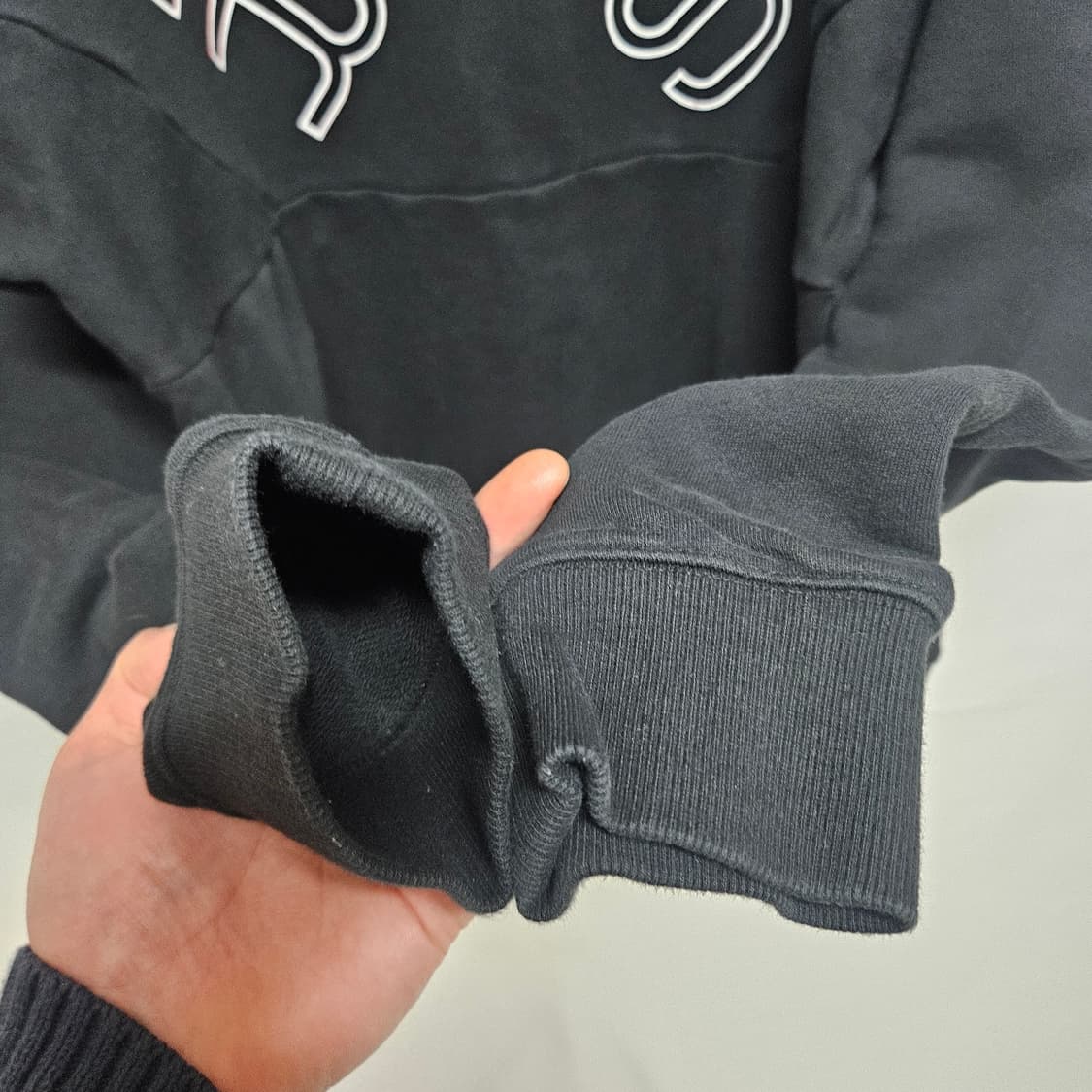 스파이더 레터링 로고 맨투맨 티셔츠 XXL 상품이미지4