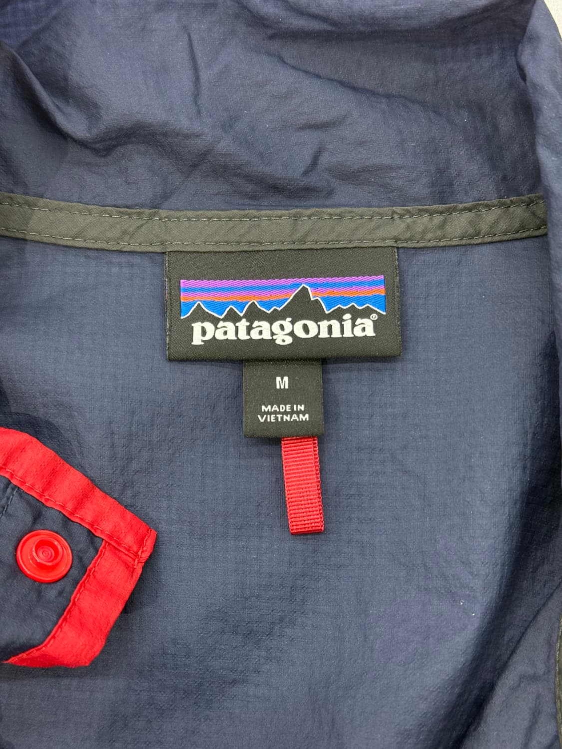 파타고니아 후디니 네이비 스냅티 풀오버 버튼 자켓 상품이미지7