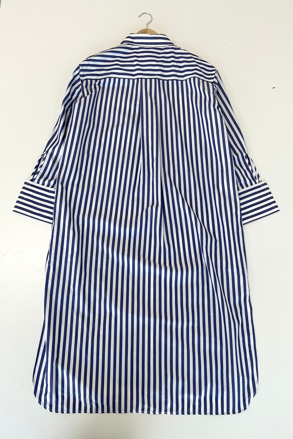 코스 스트라이프 롱 셔츠 블루/화이트 40 상품이미지2