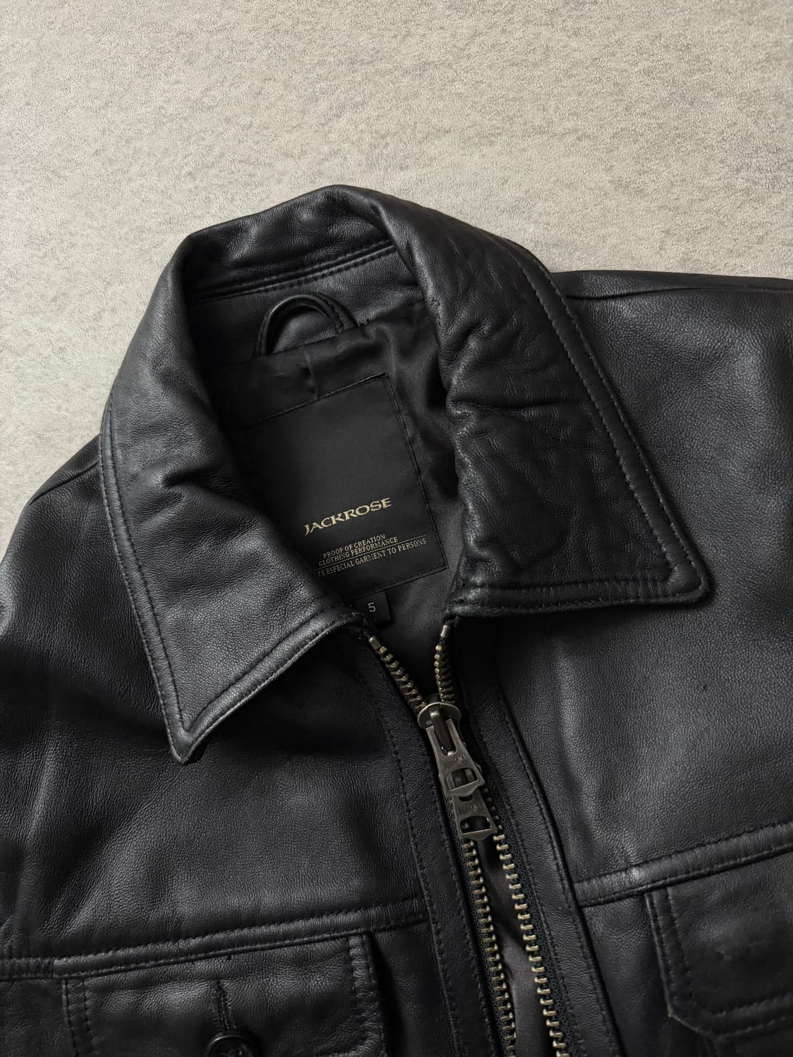 잭로즈 멀티포켓 램스킨 자켓 상품이미지8