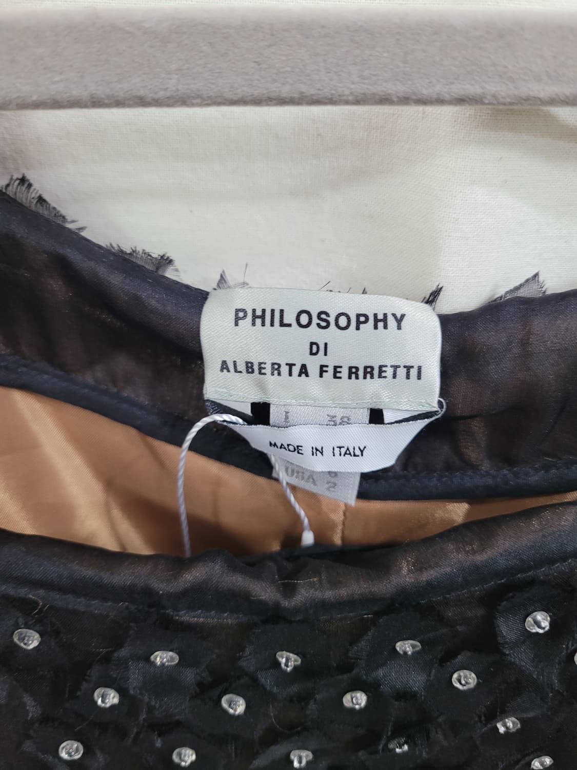 필로소피 PHILOSOPHY 7부 반팔 미니 원피스 S 상품이미지3
