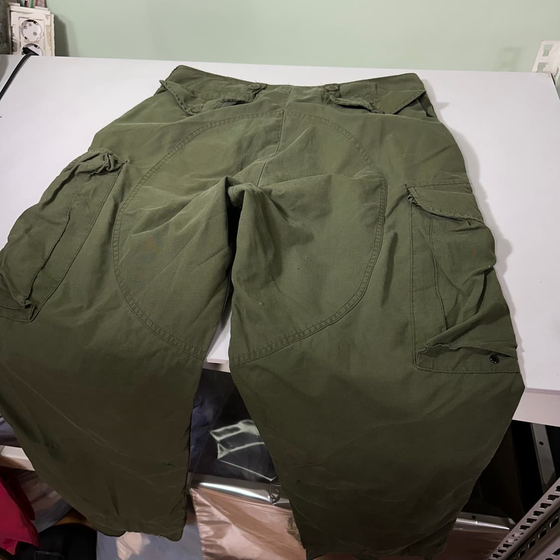 L US ARMY 카키 레귤러핏 코튼 유틸리티 밀리터리 카고팬츠 상품이미지6