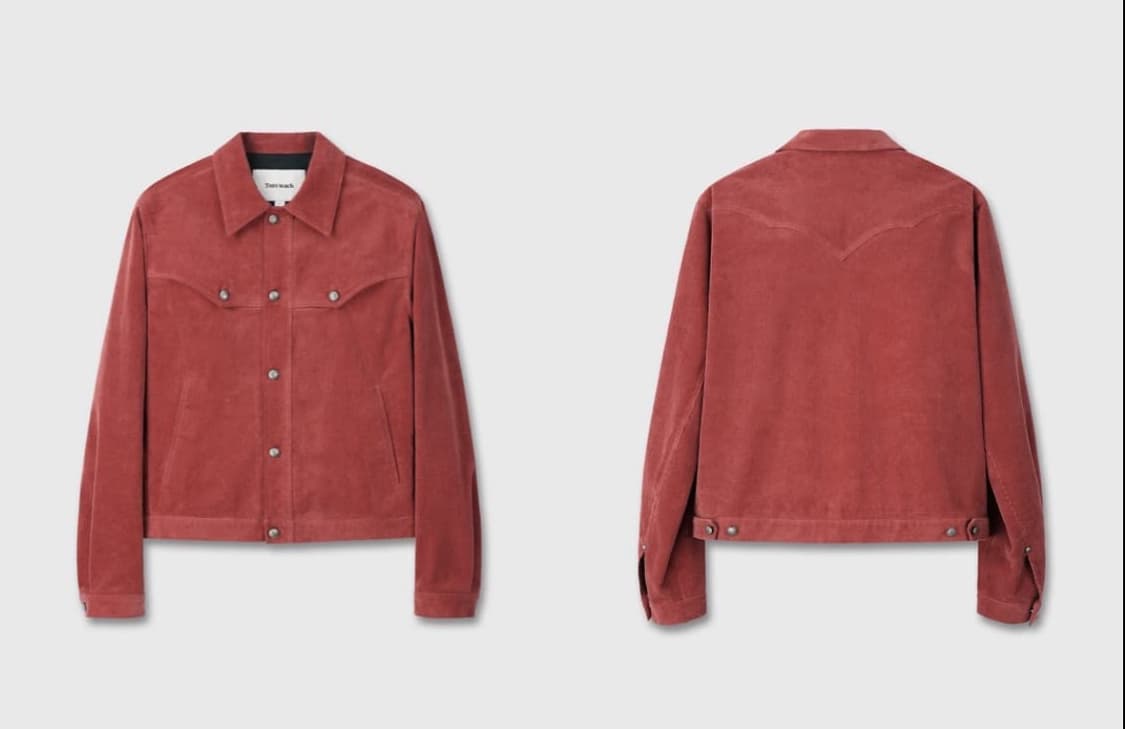 토니웩 웨스턴 트러커자켓 페이디드 레드 상품이미지2