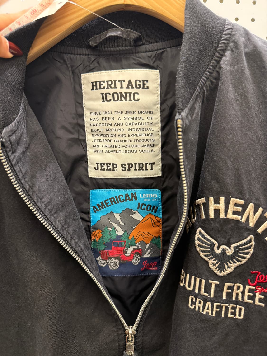 지프 ma-1 스타일 항공 자켓 U1215 상품이미지5