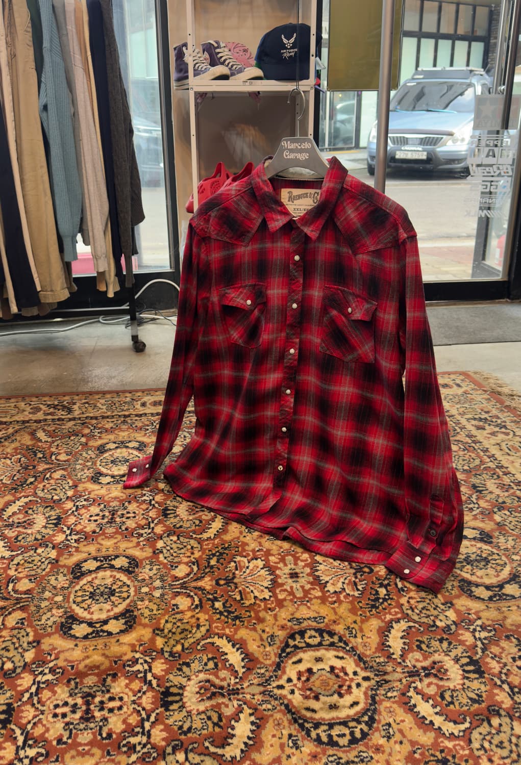 빈티지 플란넬 셔츠 XXL (599) 상품이미지1