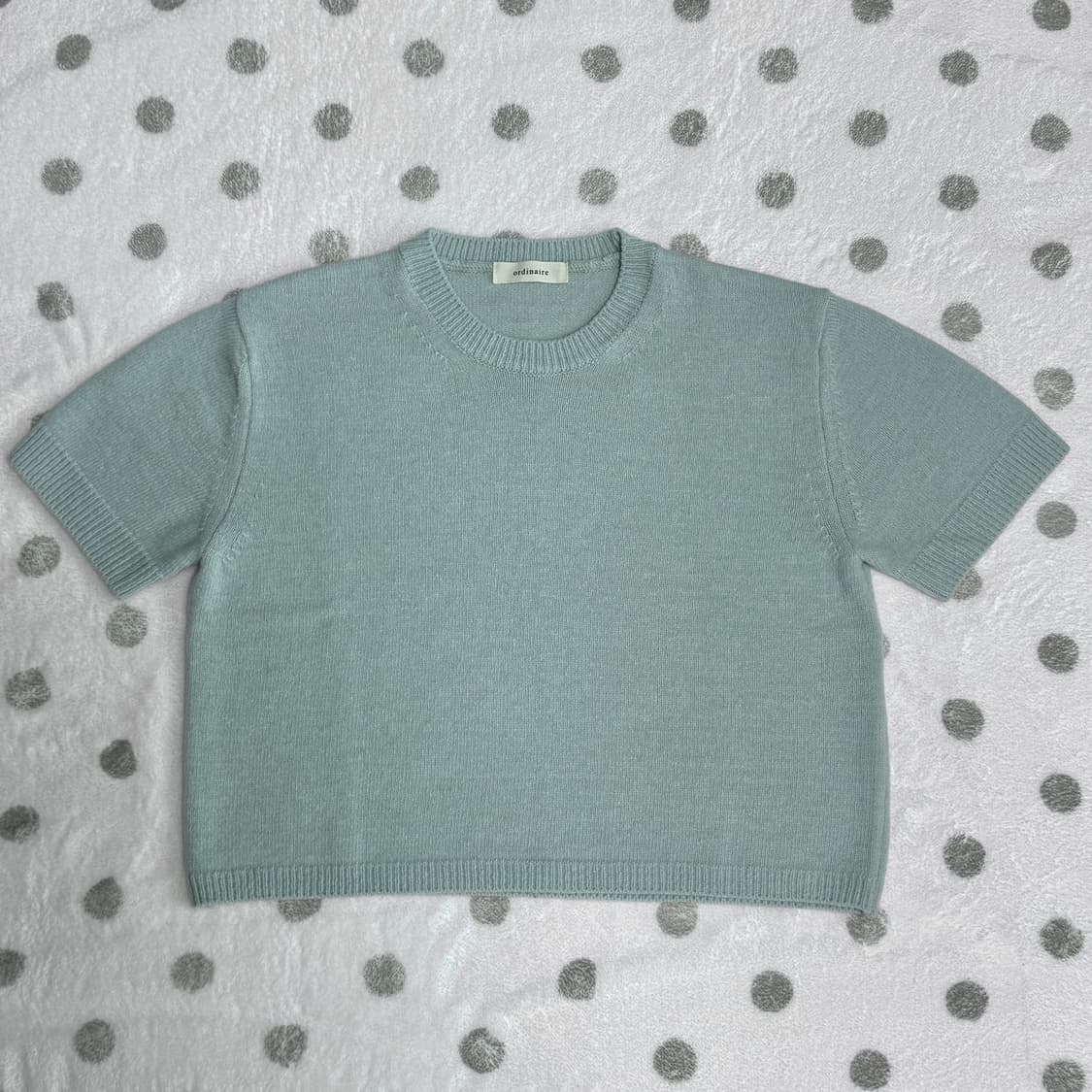 가내스라 오디네르 민트 반팔니트 상품이미지1