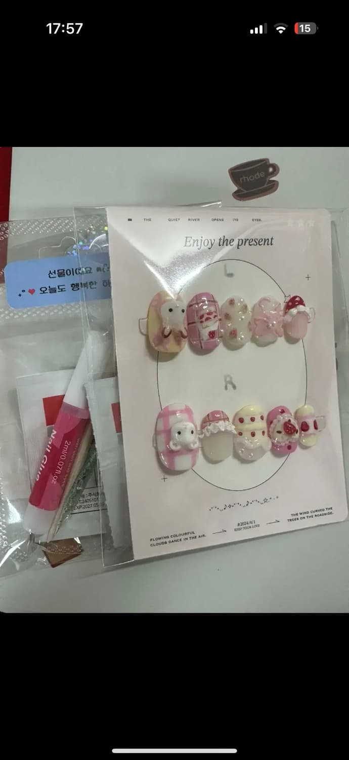 🍓고퀄리티 수제네일팁 제작해드려요🍓 상품이미지9