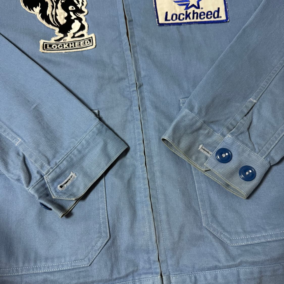 [L]버즈릭슨 "LOOKHEED" 체인스티치 밀리터리 자켓 상품이미지4