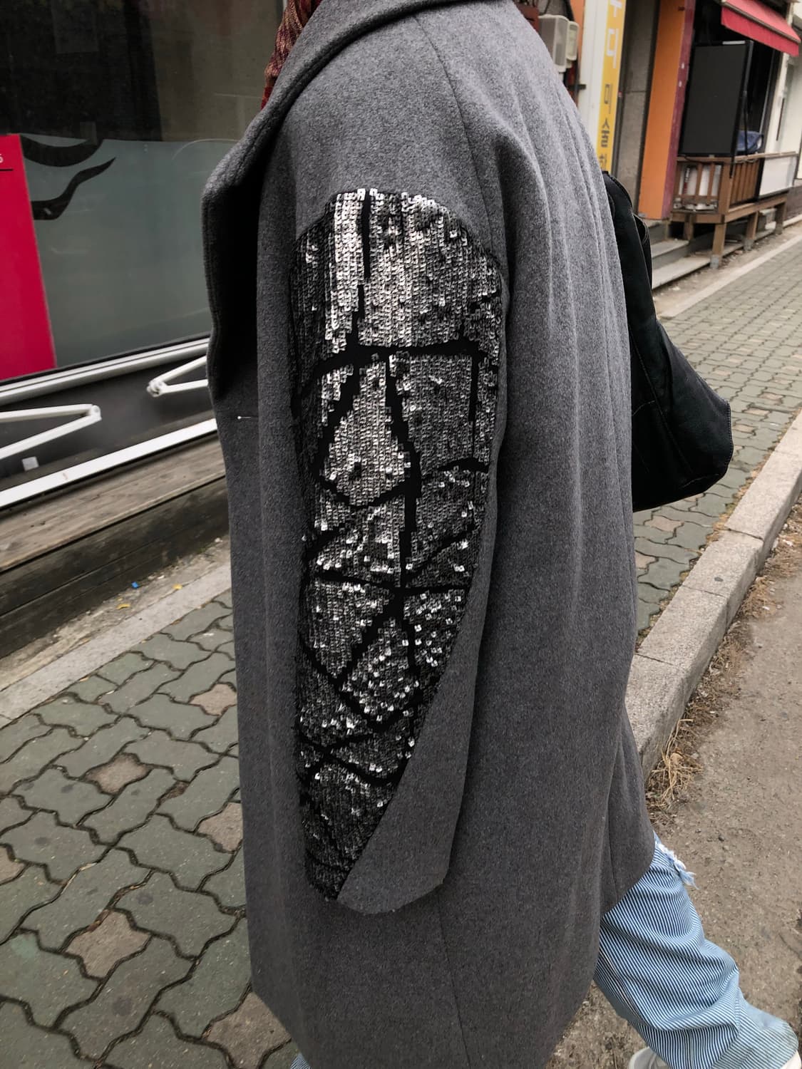 DKNY 스팽글 코트 상품이미지10