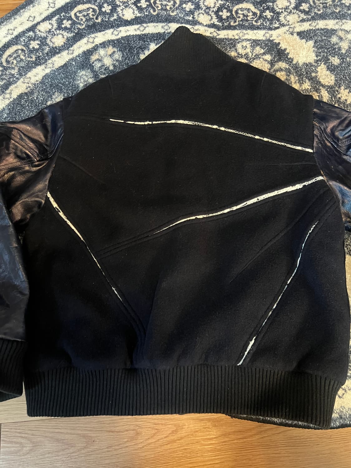 [L] xlim 바시티 자켓 네이비 상품이미지4