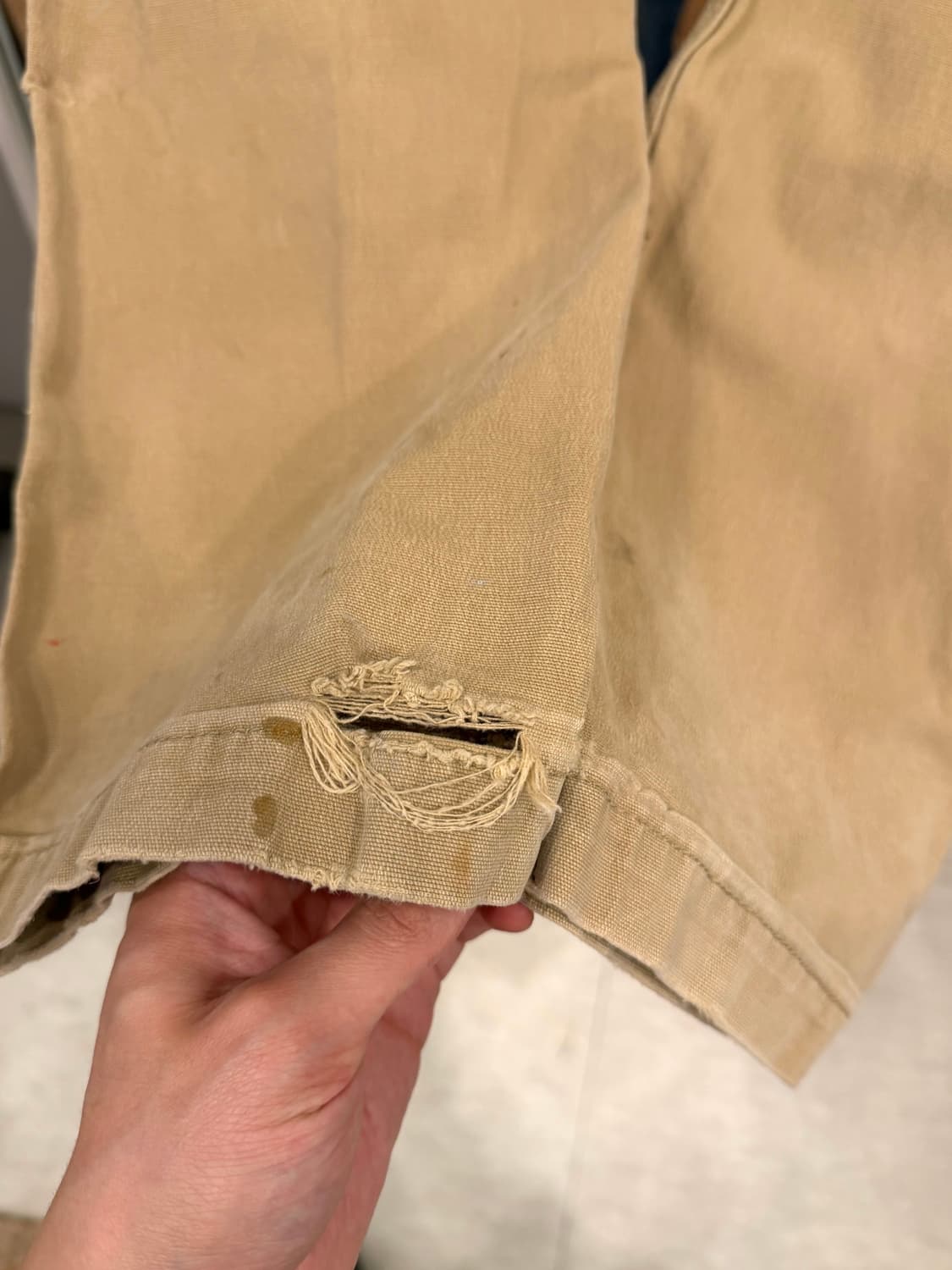 Carhartt 칼하트 디스트로이드 빈티지 워크 팬츠 (34inch) 상품이미지7