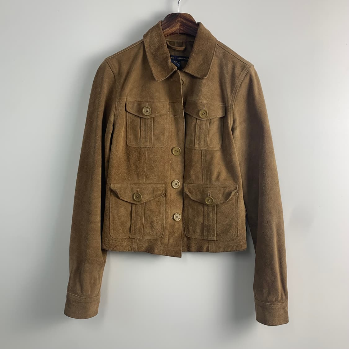 아베크롬비 브라운 스웨이드 트러커 자켓 상품이미지3