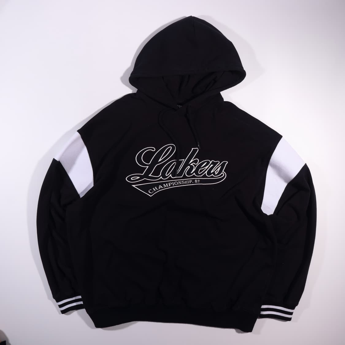 레이커스 자수 후드티 B184 상품이미지1